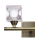Cuadrax Wall 2 Light G9 Antique Brass/Frosted Glass (0993)-3