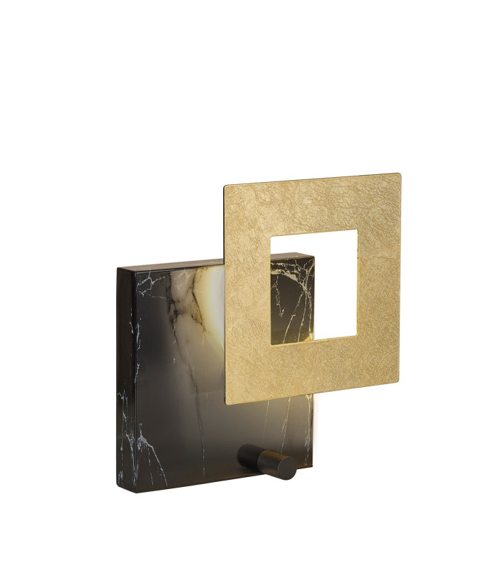 Dalia 25cm Table Lamp 18W LED 3000K 1260lm Gold/Marble Black 3yrs Warranty-1