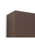 Davos XL Square Wall Lamp Dimmable 2x10W LED 2700K 1830lm IP65 Rust Brown 3yrs Warranty-3