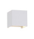 Davos Square Wall Lamp Dimmable 2 x 6W LED 2700K 1100lm IP54 Sand Black 3yrs Warranty-3
