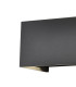 Davos Rectangle Wall Lamp Dimmable 4 x 6W LED 2700K 2200lm IP54 Anthracite 3yrs Warranty-3