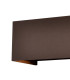 Davos Rectangle Wall Lamp Dimmable 4 x 6W LED 2700K 2200lm IP54 Rust Brown 3yrs Warranty-3