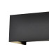 Davos Rectangle Wall Lamp Dimmable 4 x 6W LED 2700K 2200lm IP54 Sand Black 3yrs Warranty-3