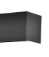 Davos Rectangle Wall Lamp Dimmable 4 x 6W LED 2700K 2200lm IP54 Sand Black 3yrs Warranty-4