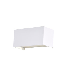 Davos Rectangle Wall Lamp Dimmable 4 x 6W LED 2700K 2200lm IP54 White 3yrs Warranty-1