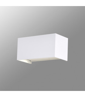 Davos Rectangle Wall Lamp Dimmable 4 x 6W LED 2700K 2200lm IP54 White 3yrs Warranty-2