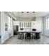 Electra Large Pendant 7W + 25W LED 3000K 2500lm Black / Black Chrome / White Acrylic 3yrs Warranty-5