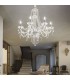 8 Light Pendant Light Trasparent, E14 - 2