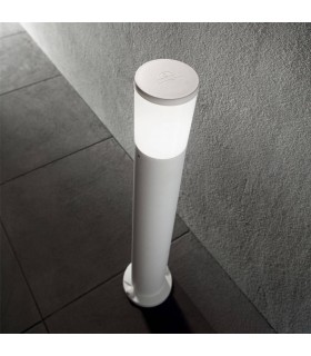 1 Light Outdoor Bollard Light White IP55, E27 - 1