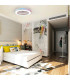 Gamer Ceiling 30W LED With Remote Control 3000K-6500K/RGB 2000lm Black 3yrs Warranty-4