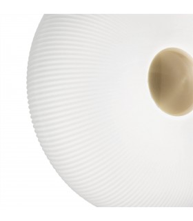2 Light Flush Ceiling Light White - 2
