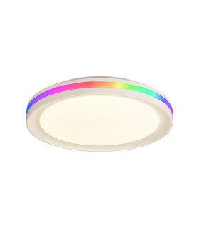 Gamer Ceiling 30W LED With Remote Control 3000K-6500K/RGB 2000lm White 3yrs Warranty-2