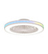Gamer 60W LED Dimmable White/RGB Ceiling Light With Built-In 26W DC Reversible Fan c/w Remote Control 4200lm White-1
