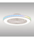 Gamer 60W LED Dimmable White/RGB Ceiling Light With Built-In 26W DC Reversible Fan c/w Remote Control 4200lm White-2