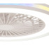 Gamer 60W LED Dimmable White/RGB Ceiling Light With Built-In 26W DC Reversible Fan c/w Remote Control 4200lm White-8
