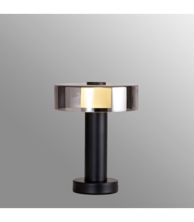 Gin Small Table Lamp 1 Light GU10 Black-2