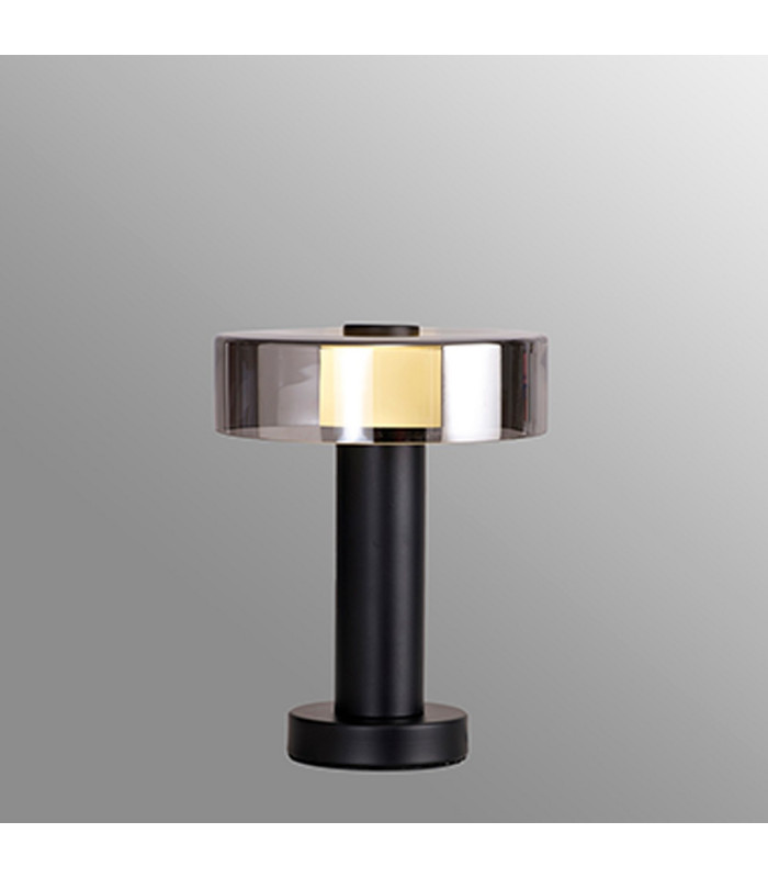 Gin Small Table Lamp 1 Light GU10 Black-2