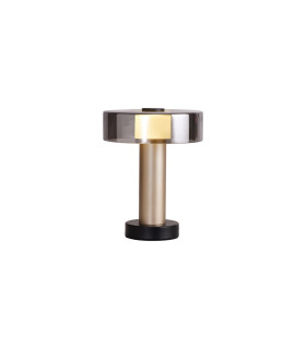 Gin Small Table Lamp 1 Light GU10 Gold-1