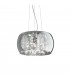 5 Light Round Ceiling Pendant Smokey, G9 - 1