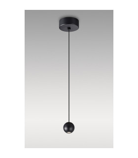 Gruissan Ball Pendant 5W LED 3000K 350lm Matt Black 3yrs Warranty-2