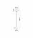 Gruissan Ball Pendant 5W LED 3000K 350lm Matt Black 3yrs Warranty-7
