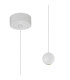 Gruissan Ball Pendant 5W LED 3000K 350lm Matt White 3yrs Warranty-1