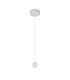 Gruissan Ball Pendant 5W LED 3000K 350lm Matt White 3yrs Warranty-3