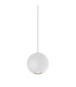 Gruissan Ball Pendant 5W LED 3000K 350lm Matt White 3yrs Warranty-4