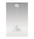 Gruissan Cone Pendant 5W LED 3000K 350lm Matt White 3yrs Warranty-2