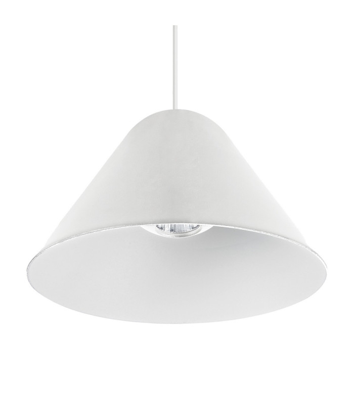 Gruissan Cone Pendant 5W LED 3000K 350lm Matt White 3yrs Warranty-4