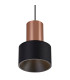 Gruissan Cylinder Pendant 5W LED 3000K 350lm Matt Black/Matt Gold 3yrs Warranty-5