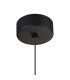 Gruissan Cylinder Pendant 5W LED 3000K 350lm Matt Black/Matt Gold 3yrs Warranty-6