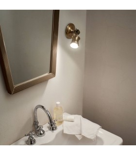 1 Light Wall Light Burnished Finish, GU10 - 2