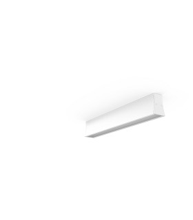 Hanok 40cm Linear Ceiling Light 110° 14W LED 3000K 950lm White 3yrs Warranty-1