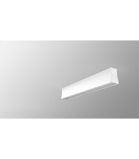 Hanok 40cm Linear Ceiling Light 110° 14W LED 3000K 950lm White 3yrs Warranty-2