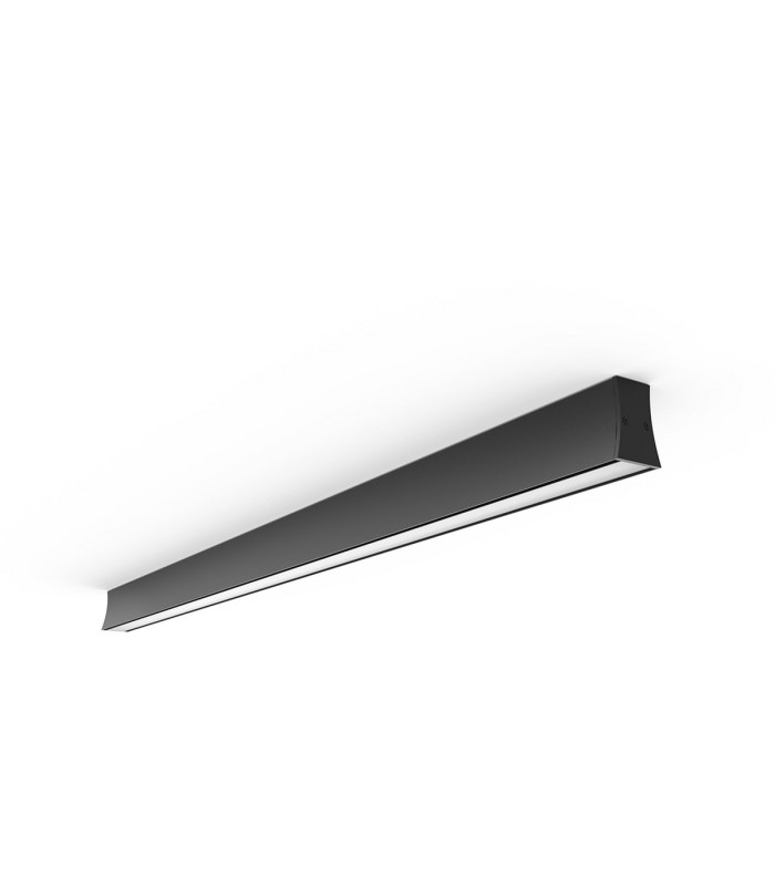 Hanok 1.2m Linear Ceiling Light 110° 38W LED 4000K 3000lm Black 3yrs Warranty-1