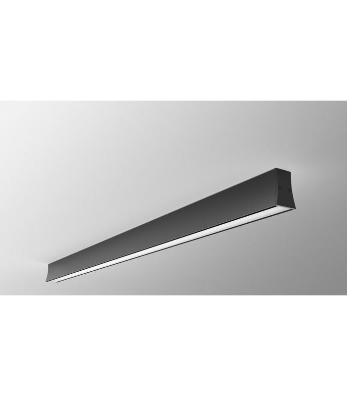Hanok 1.2m Linear Ceiling Light 110° 38W LED 4000K 3000lm Black 3yrs Warranty-2