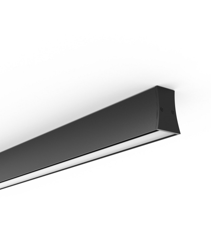 Hanok 1.2m Linear Ceiling Light 110° 38W LED 4000K 3000lm Black 3yrs Warranty-5