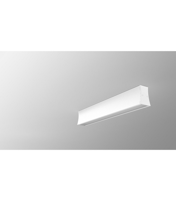 Hanok 40cm Linear Ceiling Light 110° 14W LED 4000K 1000lm White 3yrs Warranty-2