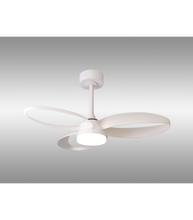 Infinity Fan 24W LED Dimmable Ceiling Light With Built-In 30W DC Reversible Fan Remote Control 2700-5000K 1800lm White-2