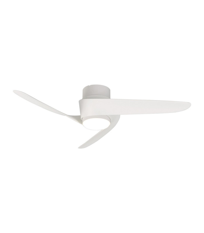 Island 24W LED Dimmable Ceiling Light With Built-In 30W DC Fan 2700-5000K Remote & APP Control 1700lm White 5yrs Warranty-1