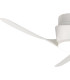 Island 24W LED Dimmable Ceiling Light With Built-In 30W DC Fan 2700-5000K Remote & APP Control 1700lm White 5yrs Warranty-3