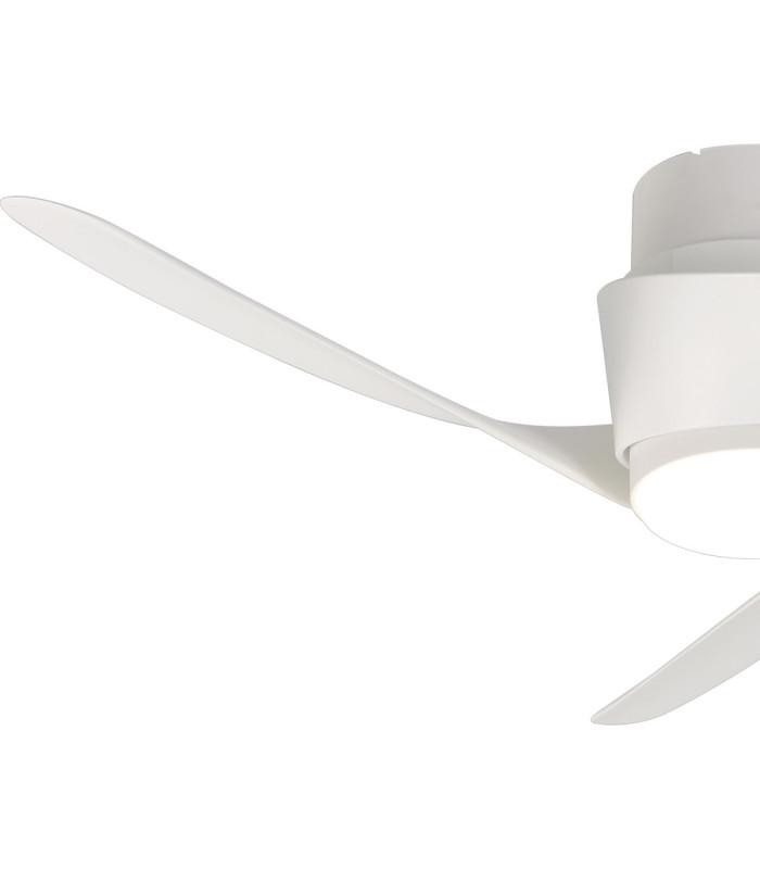 Island 24W LED Dimmable Ceiling Light With Built-In 30W DC Fan 2700-5000K Remote & APP Control 1700lm White 5yrs Warranty-3