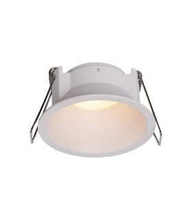 Kiel Recessed Spotlight 6.6cm Slim 5mm Trim 35mm GU10 (Max 8W) IP54 Cut Out 60mm White-1