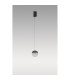 Kilda 1 Light Surface Pendant 10W LED 3000K 800lm Black 3yrs Warranty-2