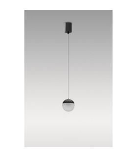 Kilda 1 Light Surface Pendant 10W LED 3000K 800lm Black 3yrs Warranty-2