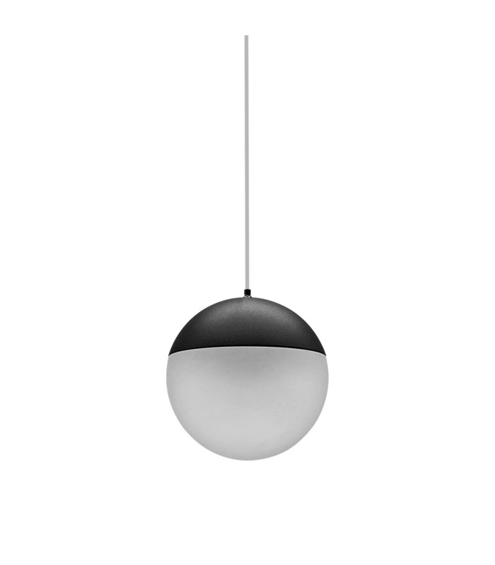 Kilda 1 Light Surface Pendant 10W LED 3000K 800lm Black 3yrs Warranty-4