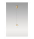 Kilda 1 Light Surface Pendant 10W LED 3000K 800lm Gold 3yrs Warranty-2
