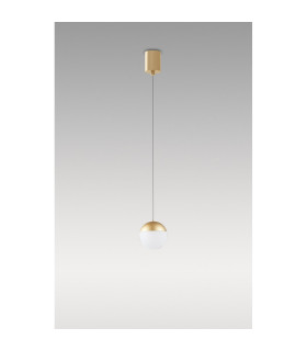 Kilda 1 Light Surface Pendant 10W LED 3000K 800lm Gold 3yrs Warranty-2