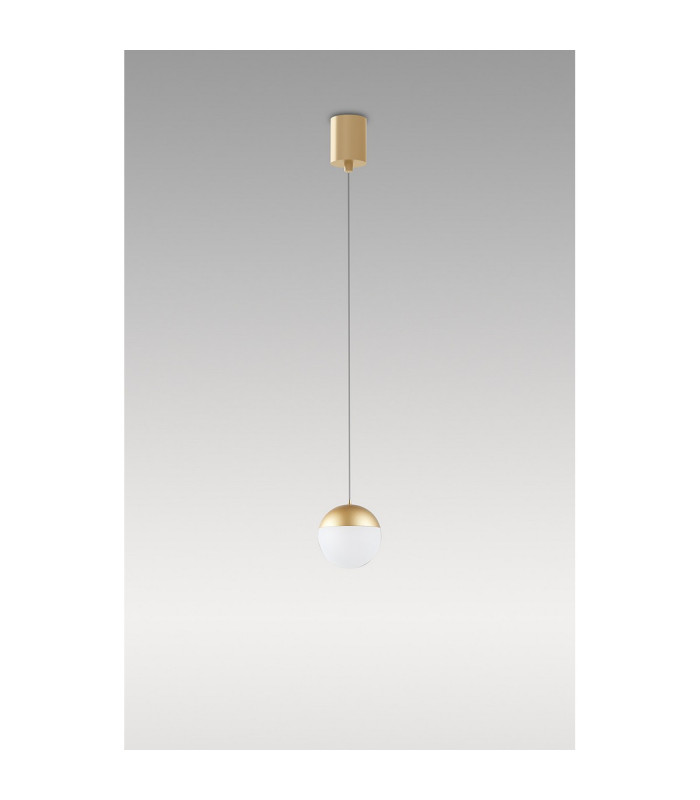Kilda 1 Light Surface Pendant 10W LED 3000K 800lm Gold 3yrs Warranty-2